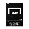 Мяч футзал. TORRES Futsal Training, FS323674, р.4, 32 пан. ПУ, 4 подкл. слоя, бело-фиолет-зел