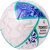 Мяч футзал. TORRES Futsal Training, FS323674, р.4, 32 пан. ПУ, 4 подкл. слоя, бело-фиолет-зел